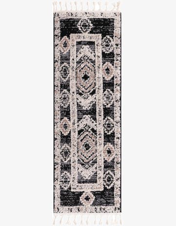 Fossil Gray Cherokee Runner Rug