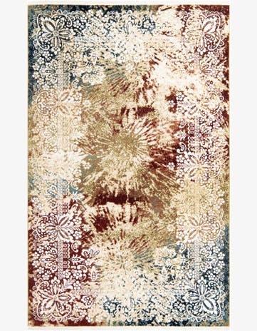 Frawley · Damask rug, multi
