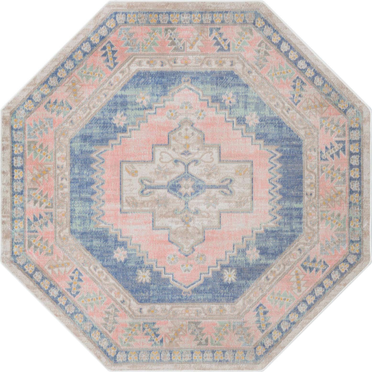 5' 3 x 5' 3 Whitney Octagon Rug