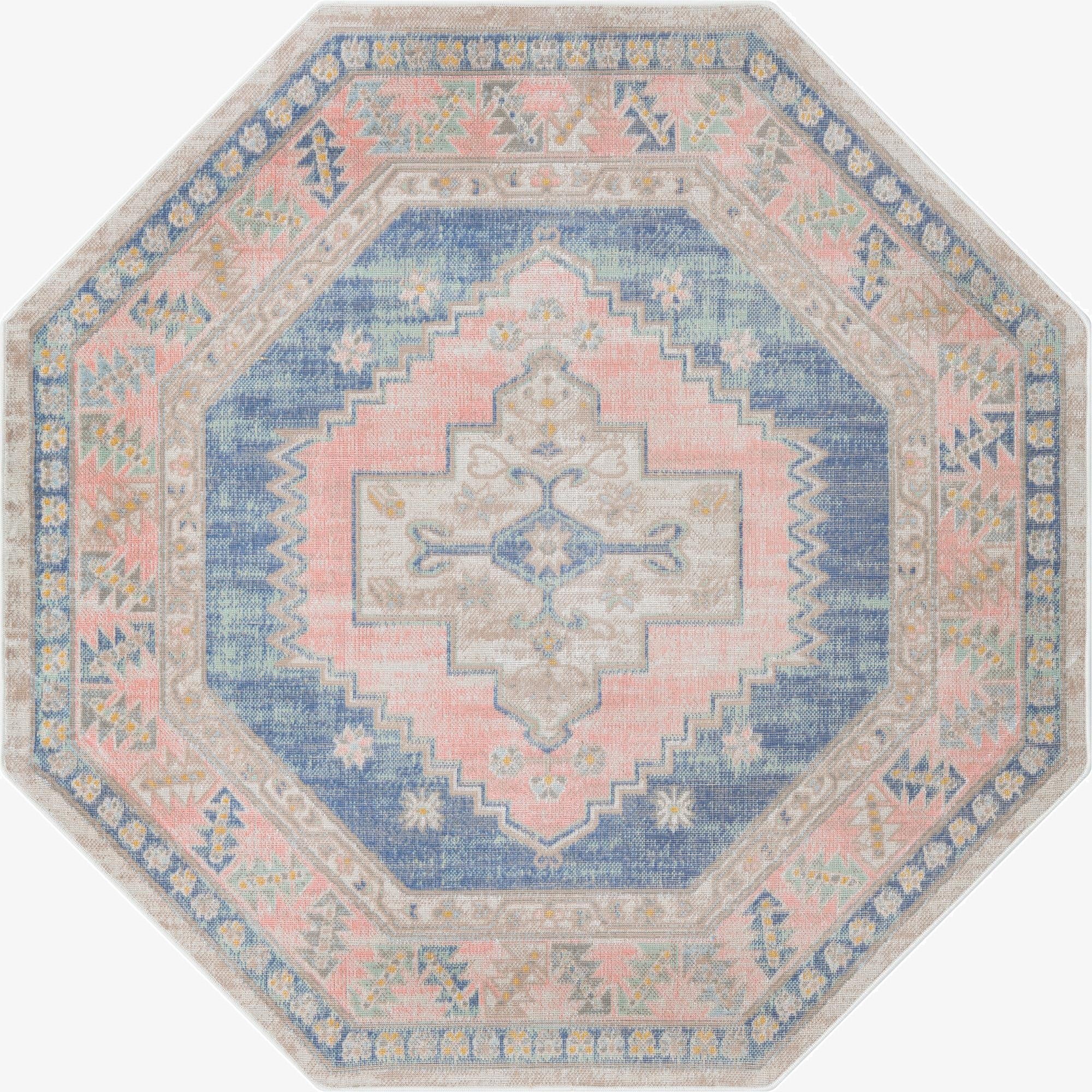 5' 3 x 5' 3 Whitney Octagon Rug
