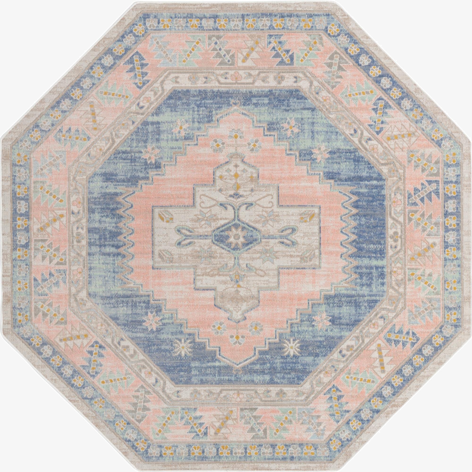 7' x 7' Whitney Octagon Rug