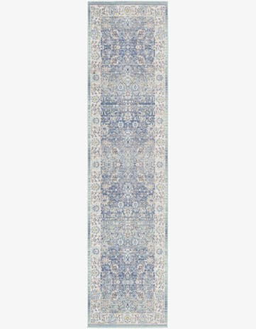 French Blue Whitney Runner Rug