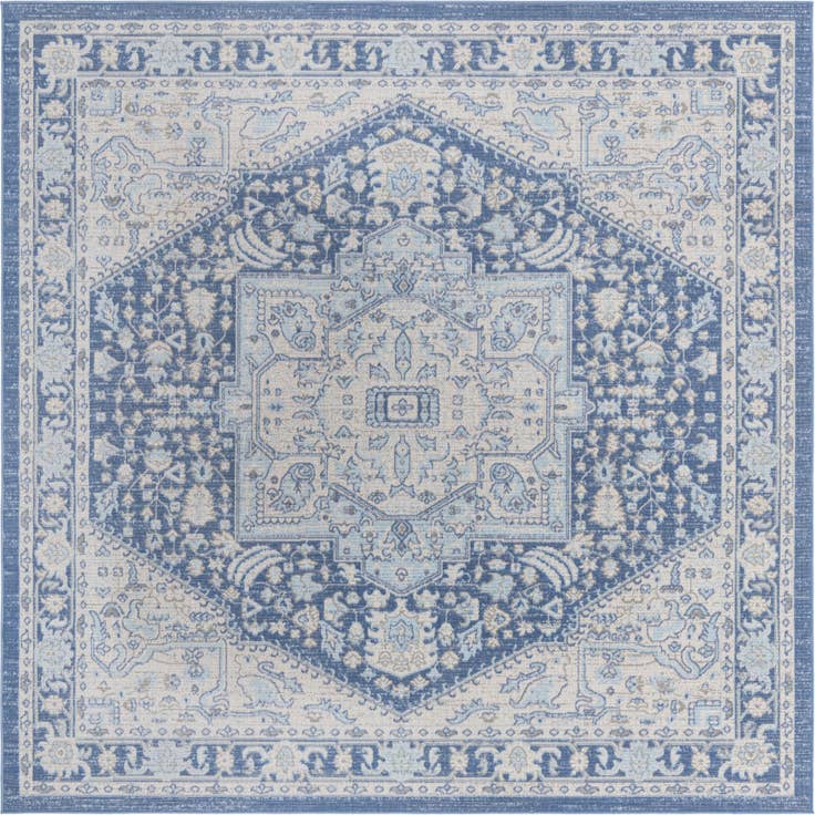 Detail image of 8' x 8' Whitney Square Rug
