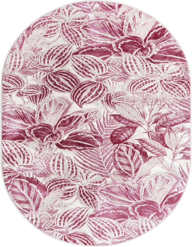 Detail image of 4' x 6' Blossom Oval Rug