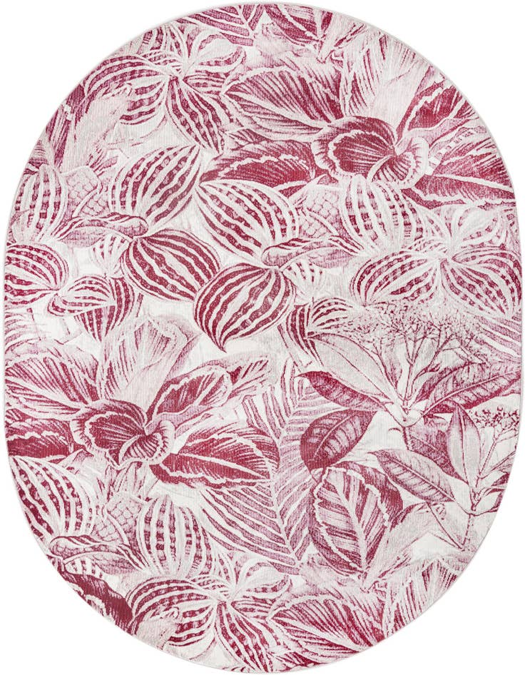 Detail image of 7' 10 x 10' Blossom Oval Rug