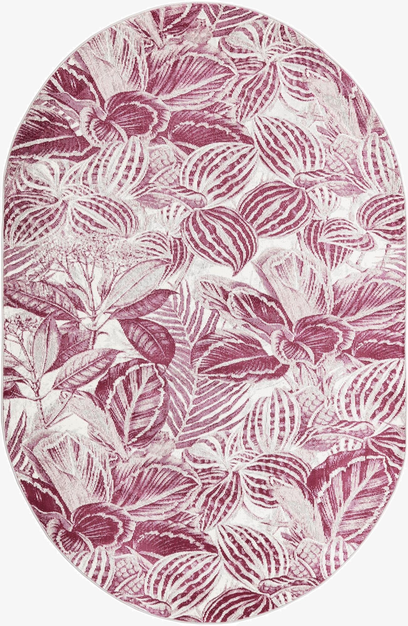 5' 3 x 7' 10 Blossom Oval Rug