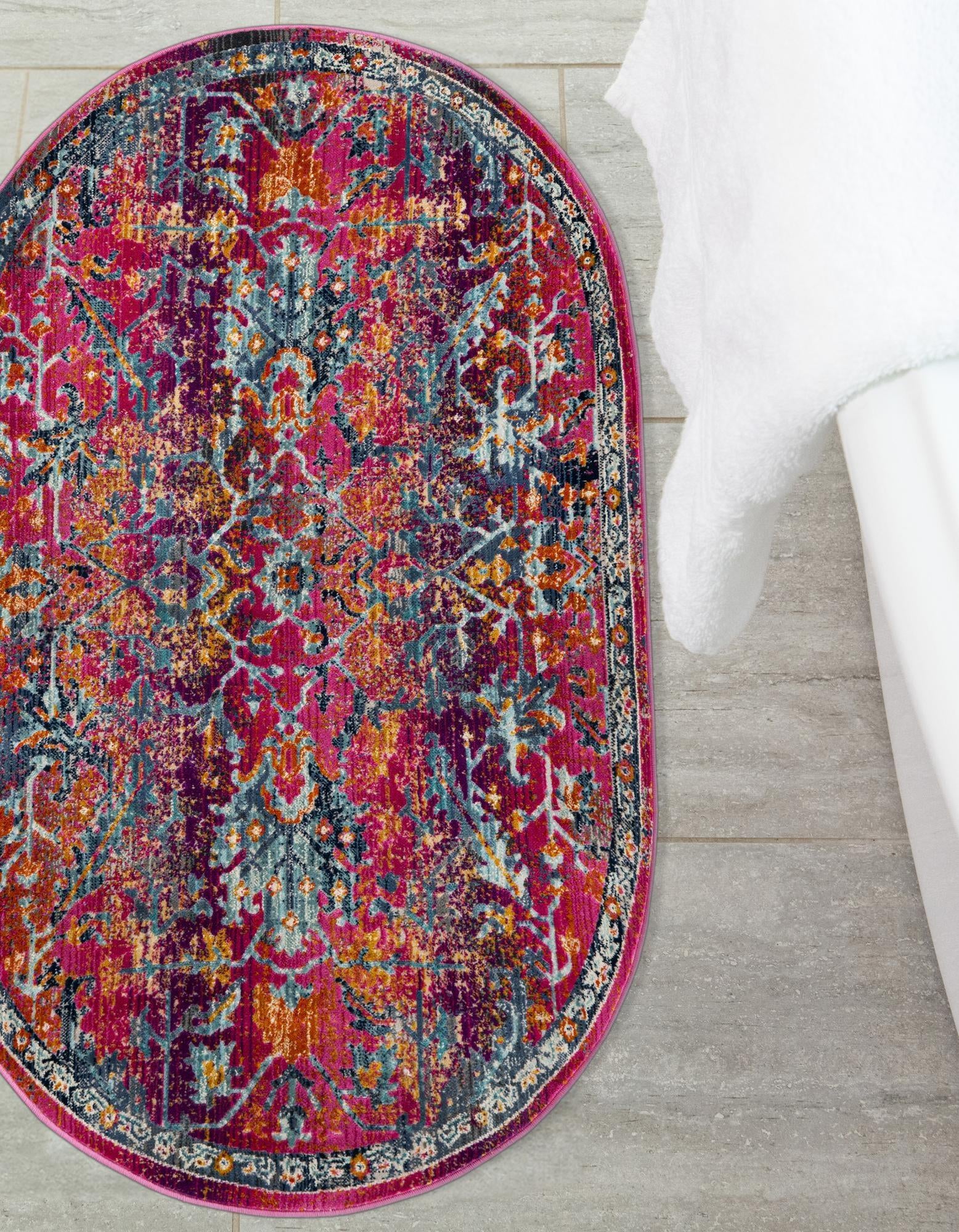 3' 7 x 5' 3 Budapest Oval Rug