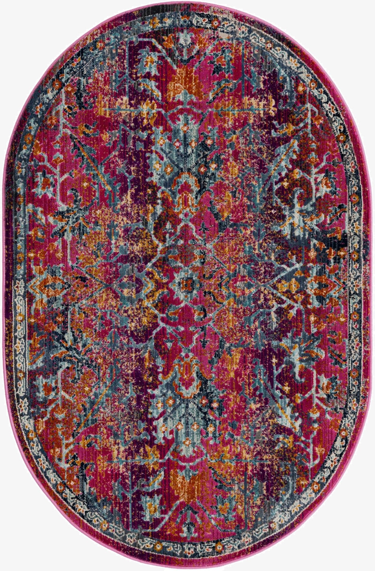 3' 7 x 5' 3 Budapest Oval Rug