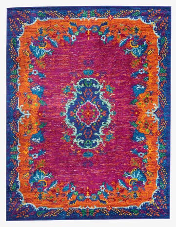 Fuchsia Calypso Rug