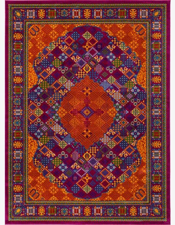 Fuchsia Calypso Rug