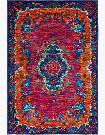 Fuchsia Calypso Rug