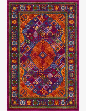 Fuchsia Calypso Rug