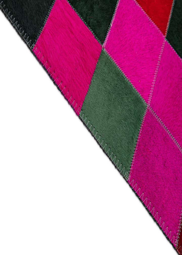7' 11 x 9' 9 Cowhide - Patchwork Rug