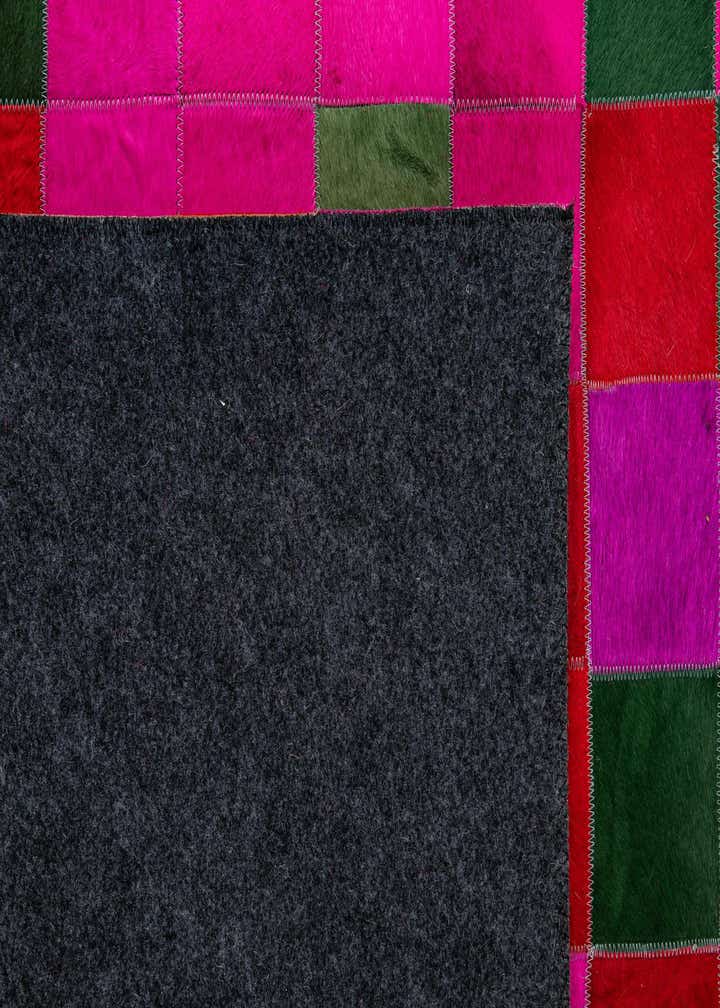 7' 11 x 9' 9 Cowhide - Patchwork Rug