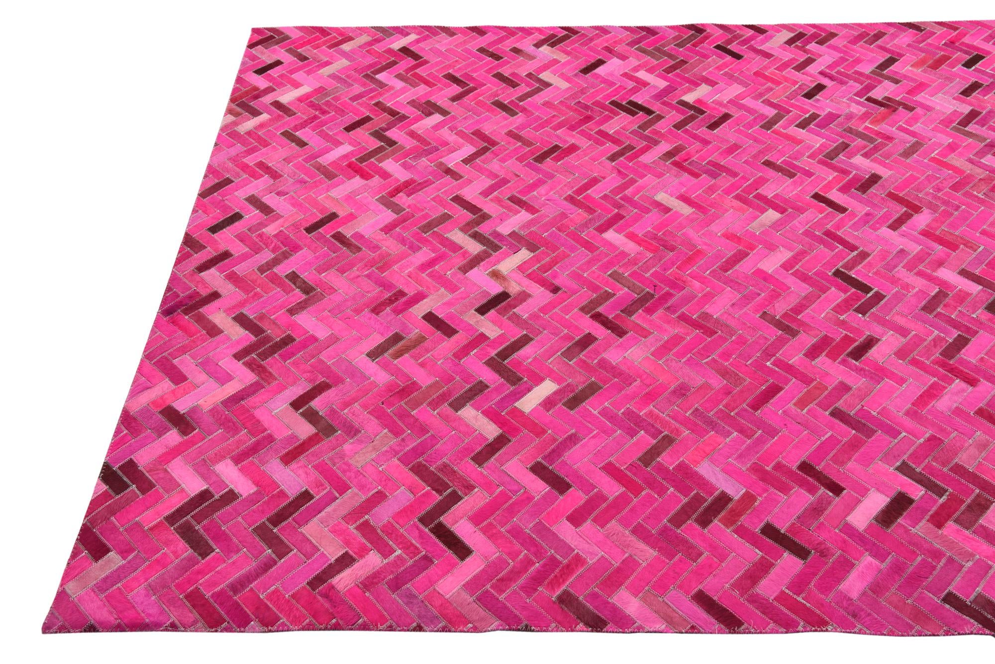 5' 1 x 7' 9 Cowhide Rug