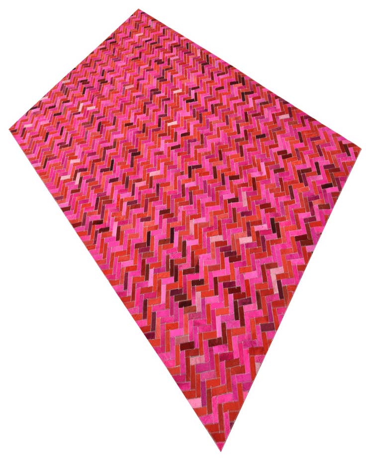 Detail image of 5' x 7' 10 Cowhide Rug