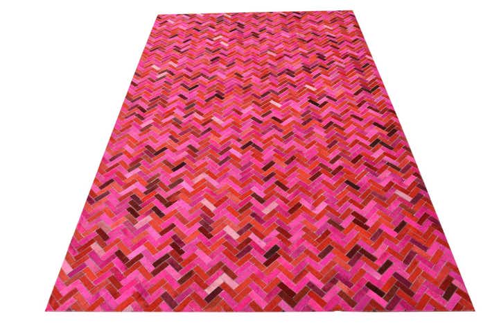 5' x 7' 10 Cowhide Rug