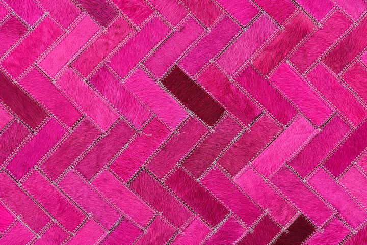 5' x 7' 8 Cowhide Rug