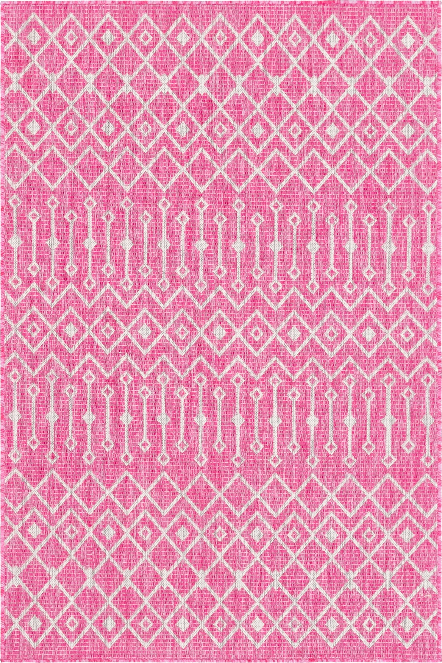 4' x 6' Easy-Clean Lattice Indoor / Outdoor Rug