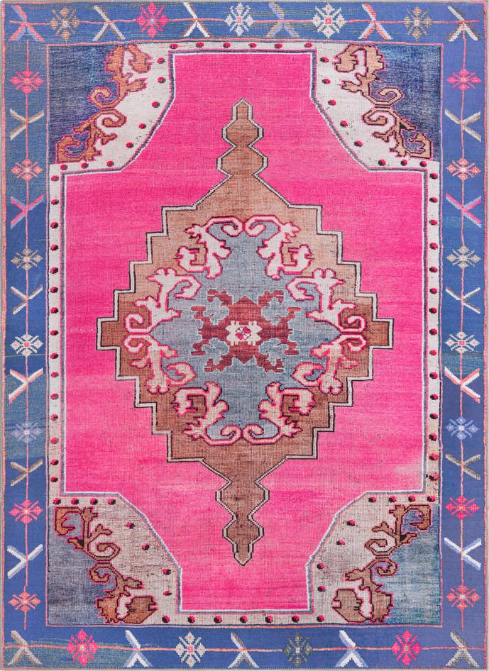 Detail image of 7' 6 x 10' 6 Washable Timeless Rug