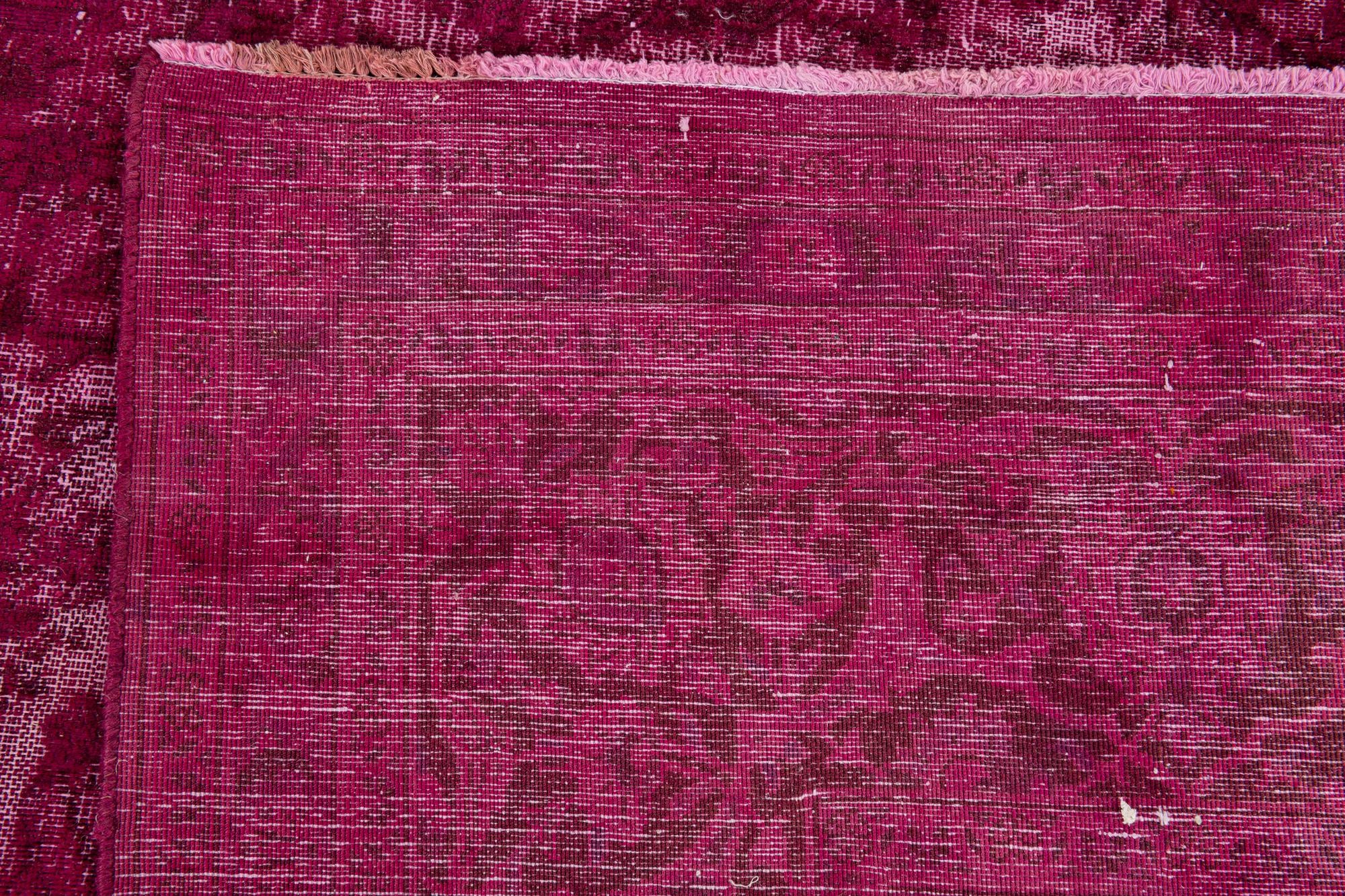 9' 6 x 12' 6 Hand Knotted Ultra Vintage Persian Wool Rug