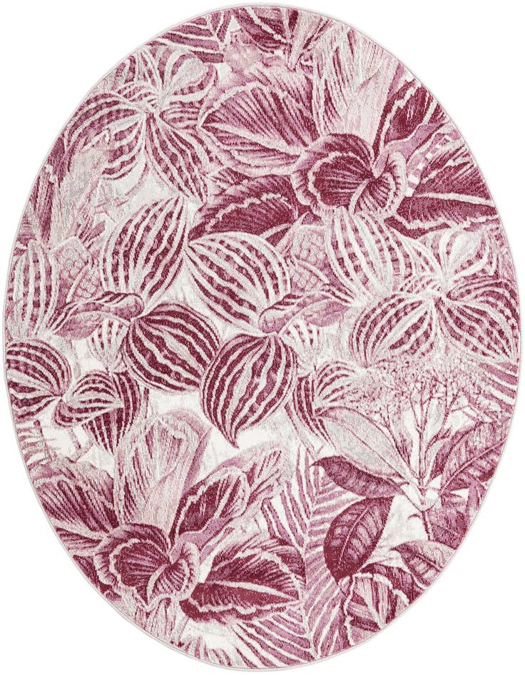 Detail image of 5' 3 x 5' 3 Blossom Round Rug
