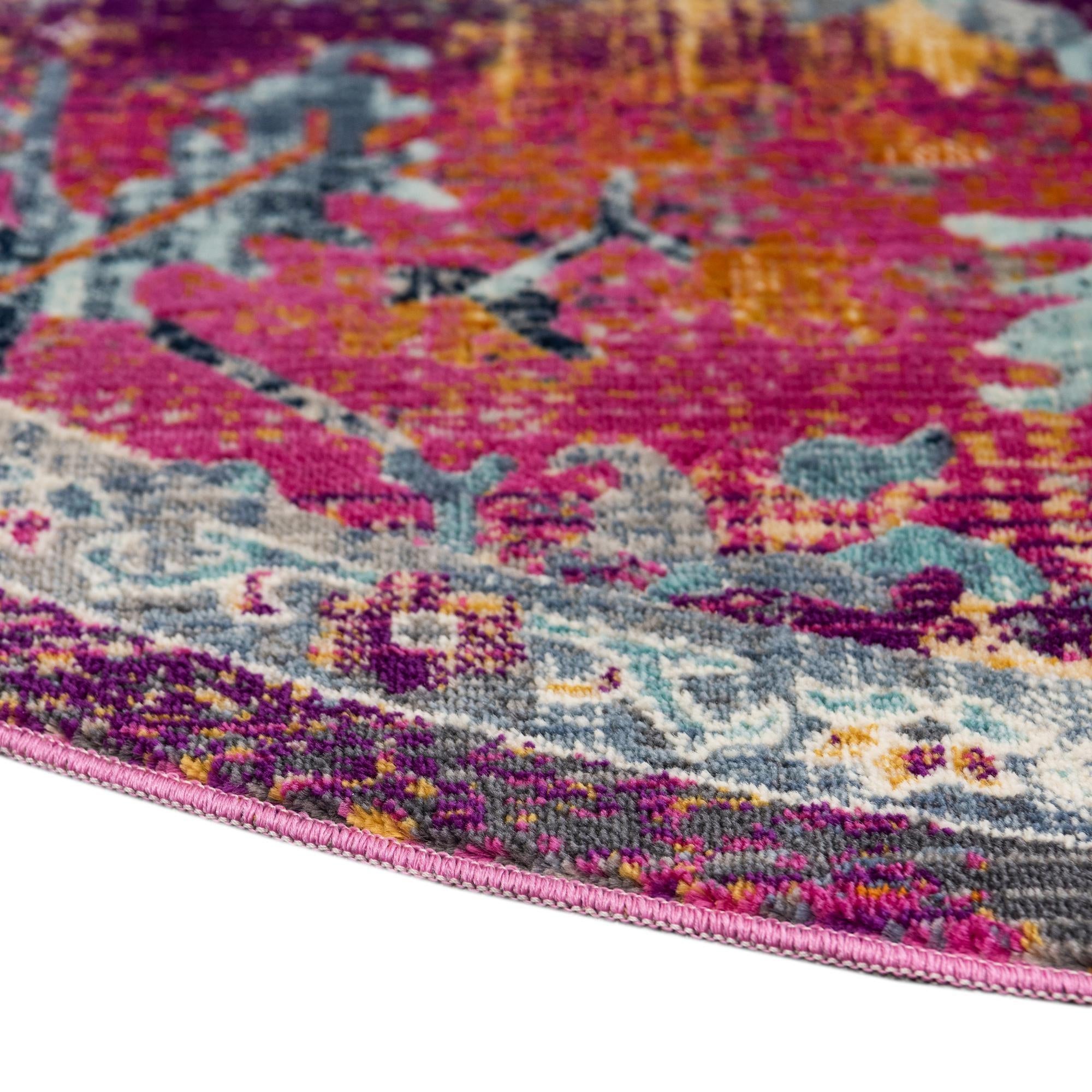 3' 7 x 3' 7 Budapest Round Rug