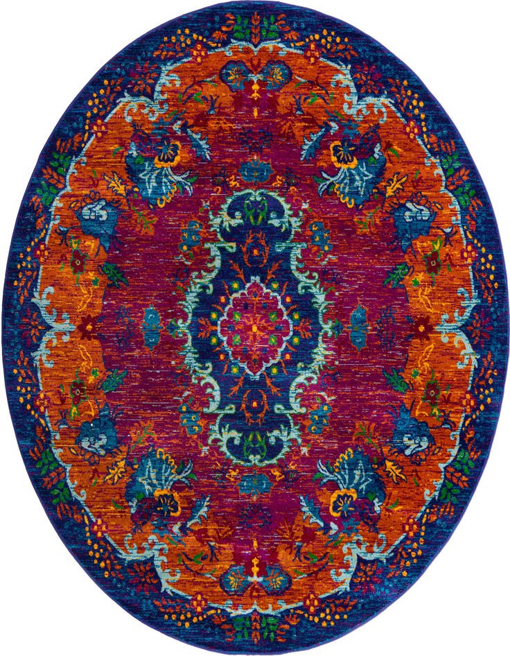 Detail image of 7' 10 x 7' 10 Calypso Round Rug