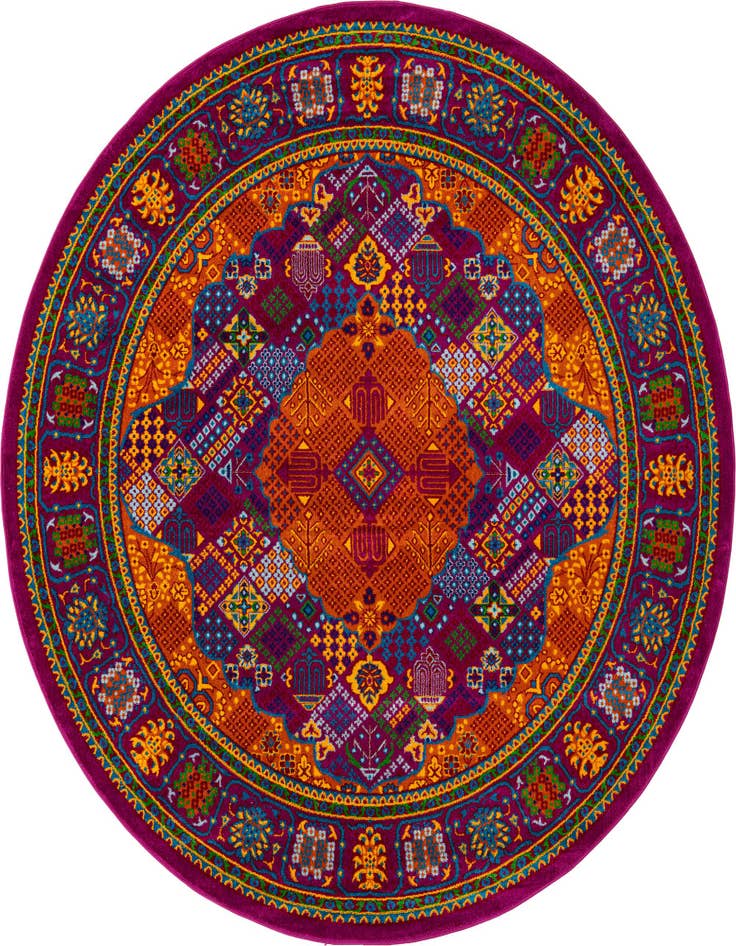 Detail image of 7' 10 x 7' 10 Calypso Round Rug