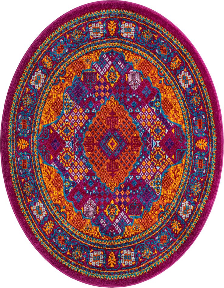 Detail image of 4' x 4' Calypso Round Rug