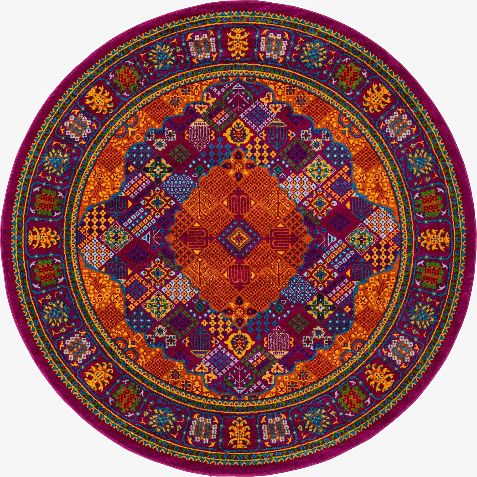 7' 10 x 7' 10 Calypso Round Rug