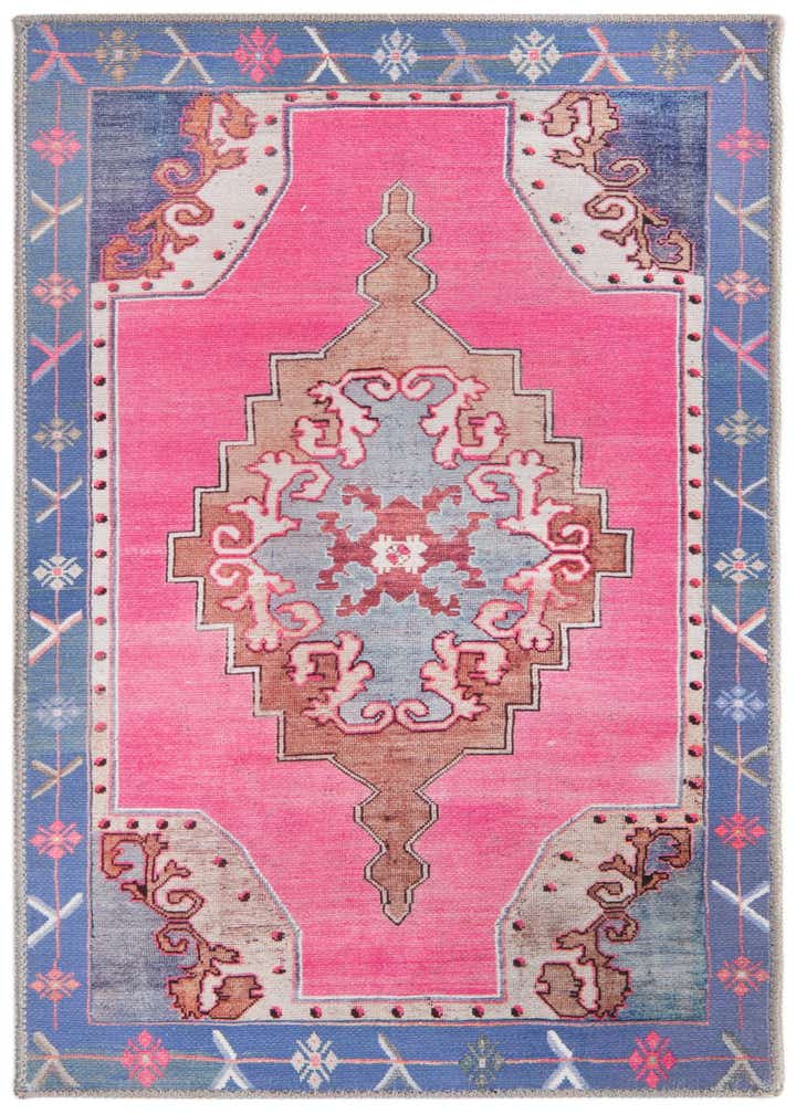 2' x 4' Washable Timeless Runner Rug