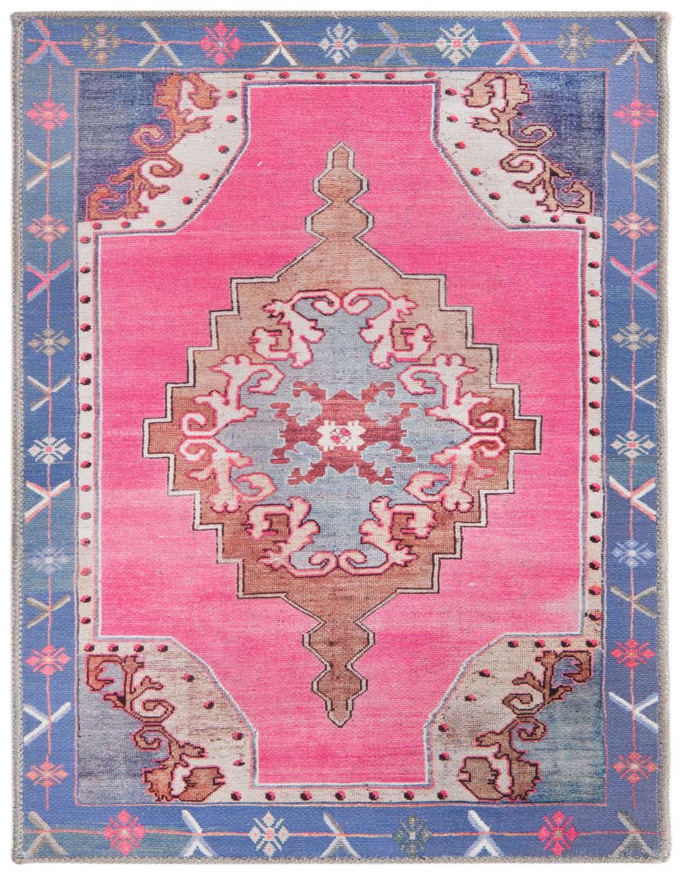 2' x 4' Washable Timeless Runner Rug