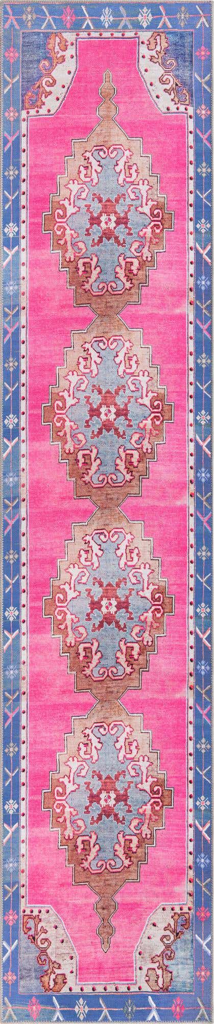 2' 6 x 12' Washable Timeless Runner Rug