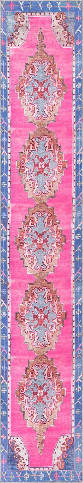 2' 6 x 14' Washable Timeless Runner Rug