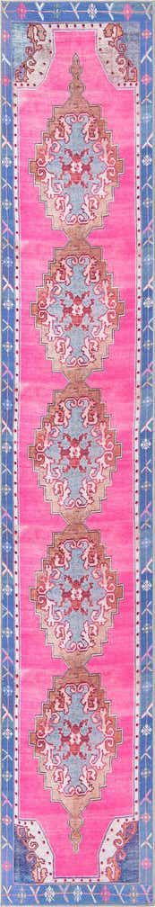 2' 6 x 14' Washable Timeless Runner Rug