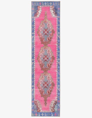 2' x 7' 10 Washable Timeless Runner Rug
