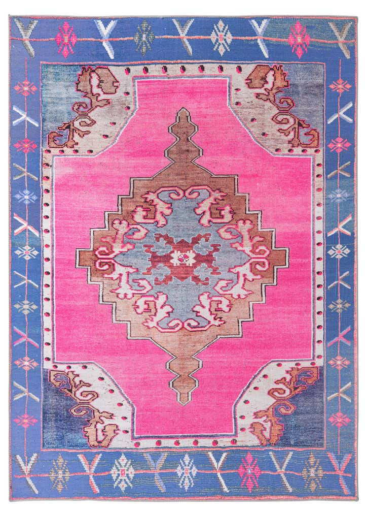7' 6 x 7' 6 Washable Timeless Square Rug