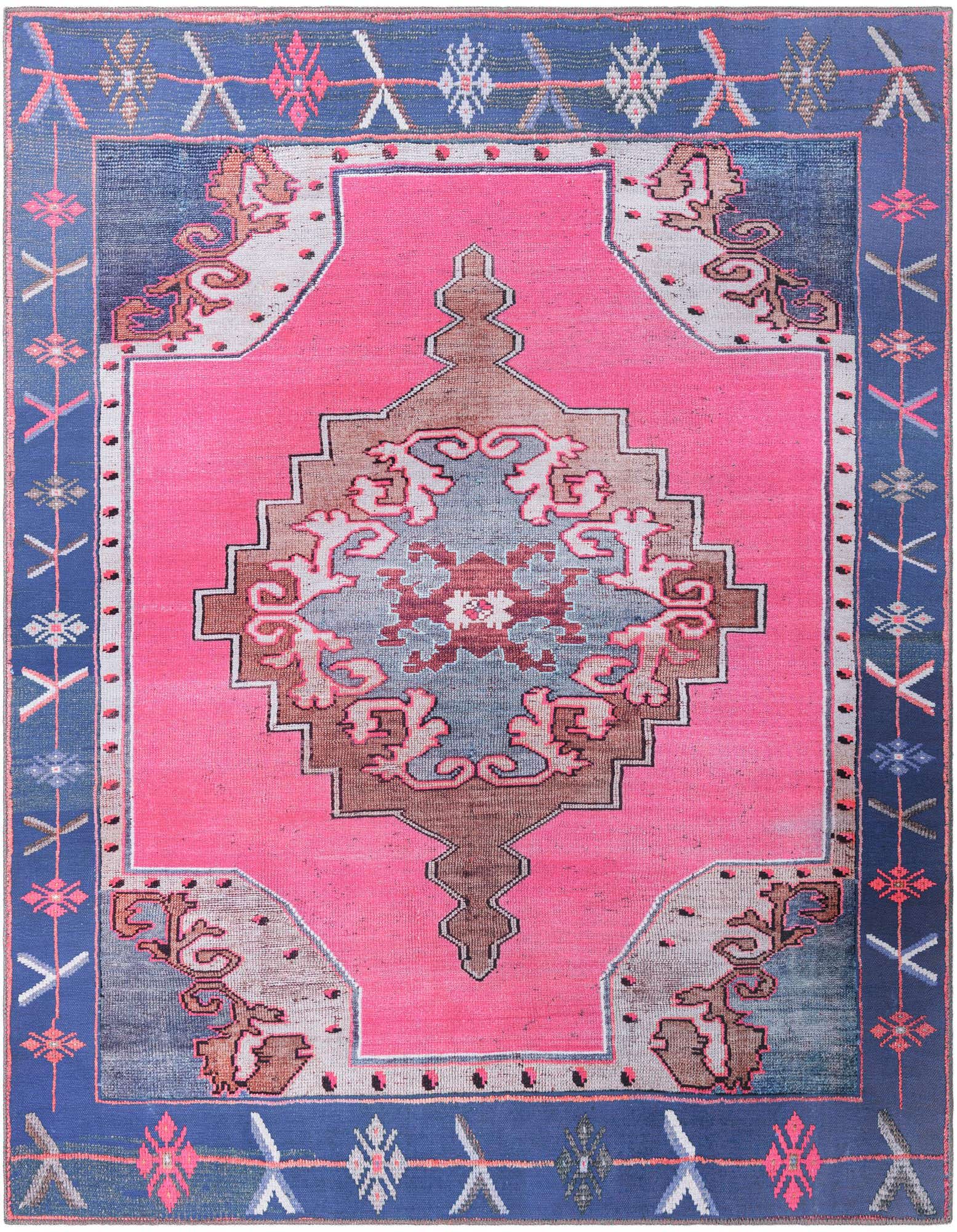 7' 10 x 7' 10 Washable Timeless Square Rug