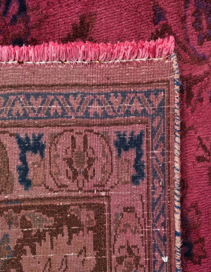 Detail image of 9' 8 x 12' 3 Hand Knotted Ultra Vintage Persian Wool Rug