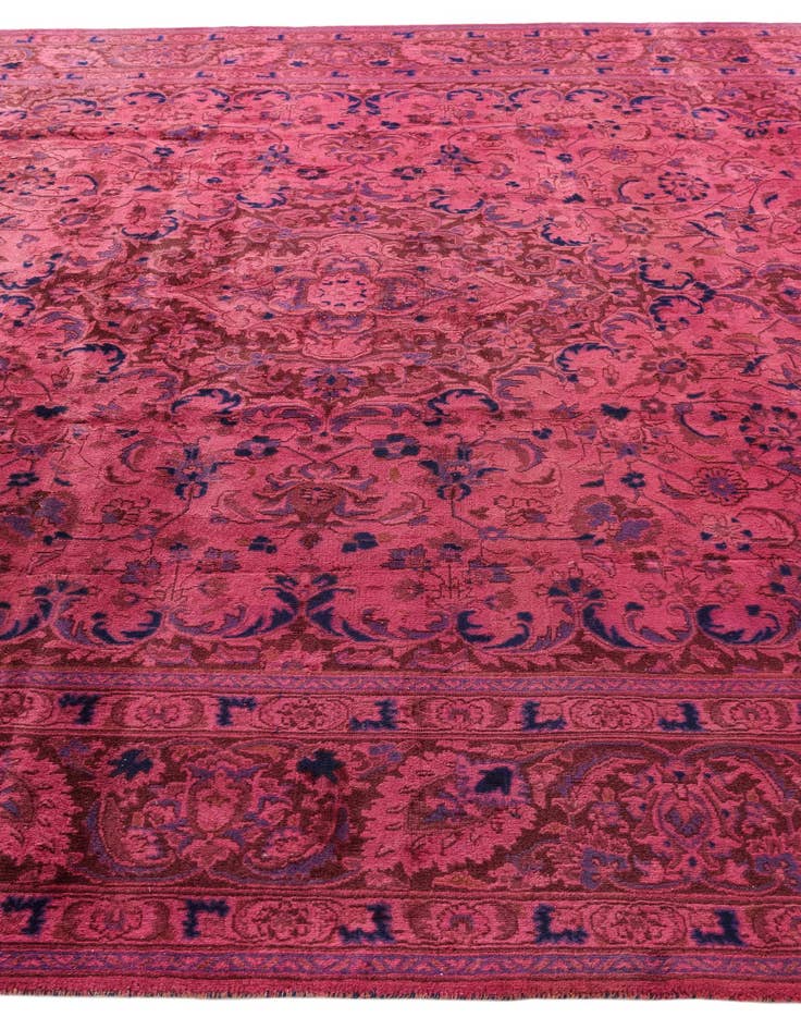 Detail image of 9' 8 x 12' 3 Hand Knotted Ultra Vintage Persian Wool Rug