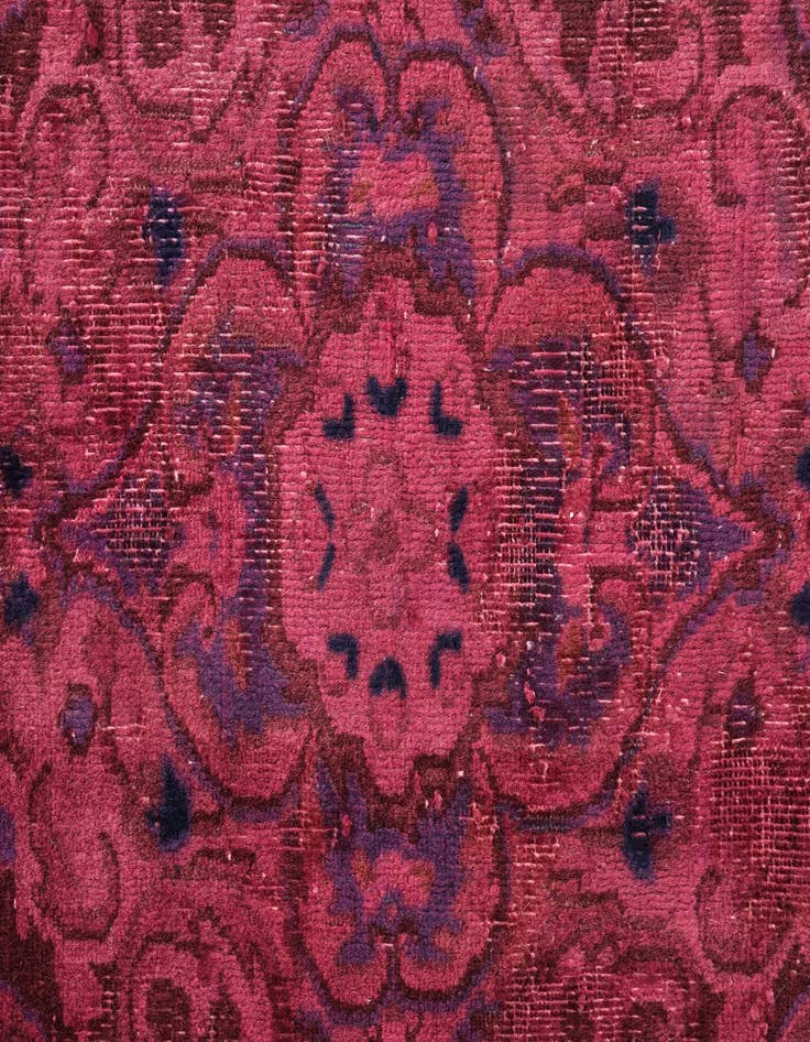 Detail image of 9' 8 x 12' 3 Hand Knotted Ultra Vintage Persian Wool Rug