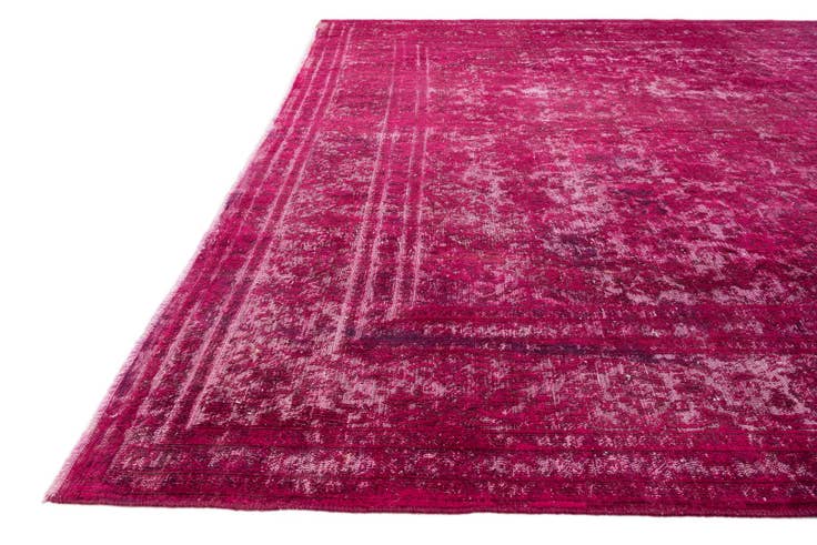 Detail image of 9' 6 x 12' 6 Hand Knotted Ultra Vintage Persian Wool Rug