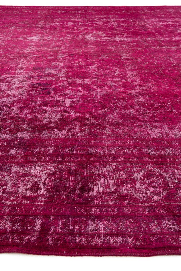 Detail image of 9' 6 x 12' 6 Hand Knotted Ultra Vintage Persian Wool Rug