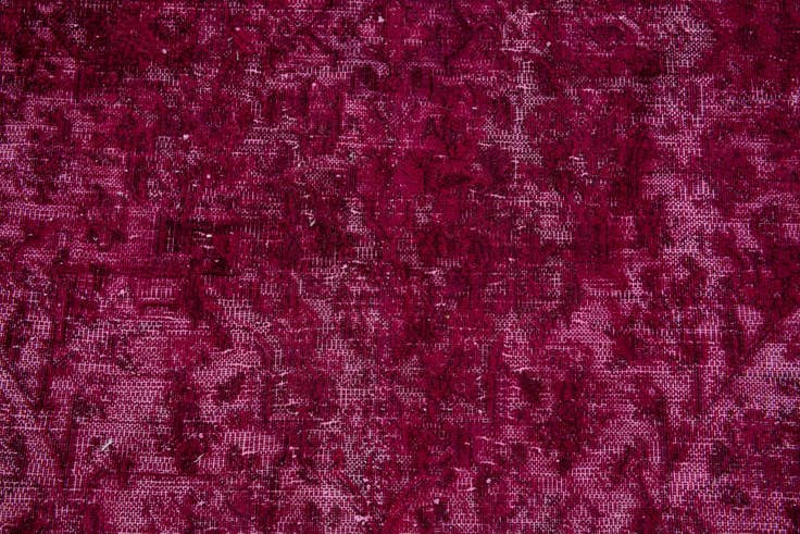 Detail image of 9' 6 x 12' 6 Hand Knotted Ultra Vintage Persian Wool Rug
