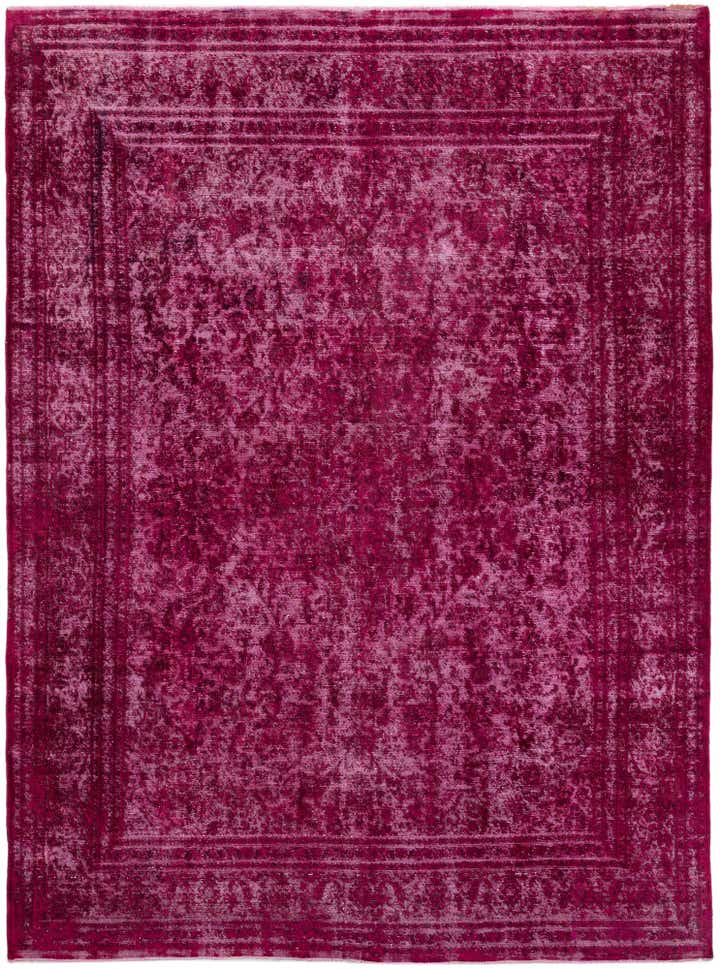 9' 6 x 12' 6 Hand Knotted Ultra Vintage Persian Wool Rug