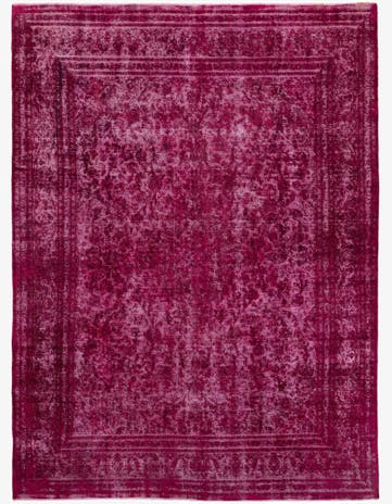 9' 6 x 12' 6 Hand Knotted Ultra Vintage Persian Wool Rug