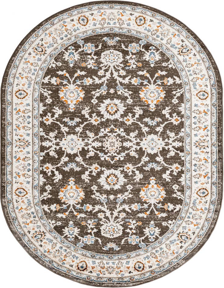 Detail image of 5' 3 x 8' Charlotte Oval Rug