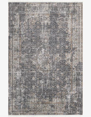 Fume Gray Santiago Rug