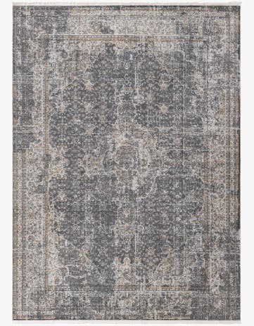 Fume Gray Santiago Rug